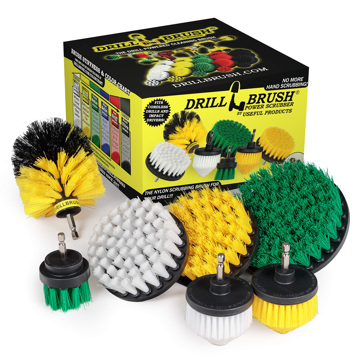 Drillbrush Ultimate Scrub Set
